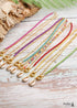 Boho Necklace, Blue Colorful Hippie Gold Shell